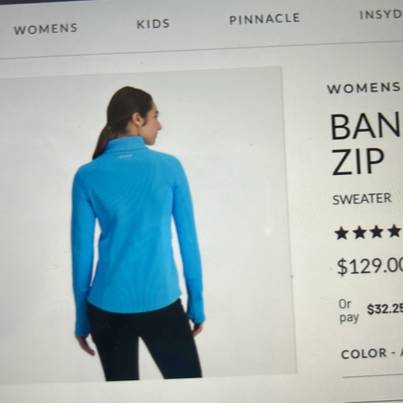 Spyder Woman’s Sweater - Picture 2 of 9